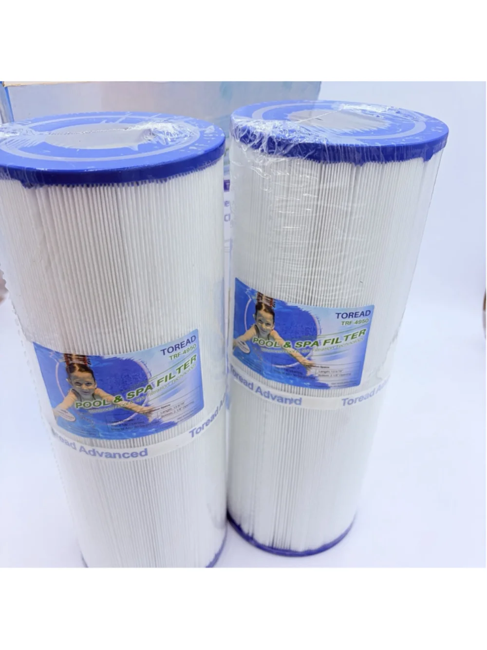 TOREAD TRF-4950 Spa Filter Replaces Unicel C-4950, Pleatco PRB50-IN, FC-2390